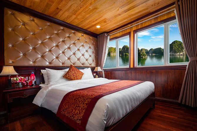 1 night Halong Bay Cruise-Titov Island,Surprise Cave,kayak,meals - A 6:15 a.m. start and the climb through Surprise Cave
