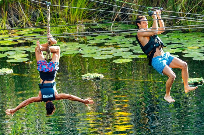 4-in-1 Cenote Tour Guided Experience with Breakfast, Lunch & Wine - Lu’um, the Earth Cenote and Assisted Rappelling
