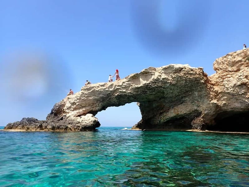 5-hour Cape Greco Caves kayaking + Snorkelling trip - Lovers’ Bridge and the underwater caves