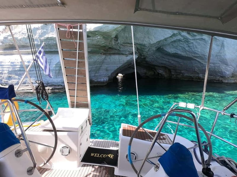 Adventurous Boat Tour to Kleftiko & Sykia Caves - Key points at a glance