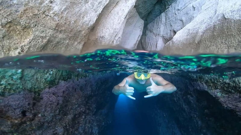 Adventurous Boat Tour to Kleftiko & Sykia Caves - Arkoudes and the ride back to Adamas