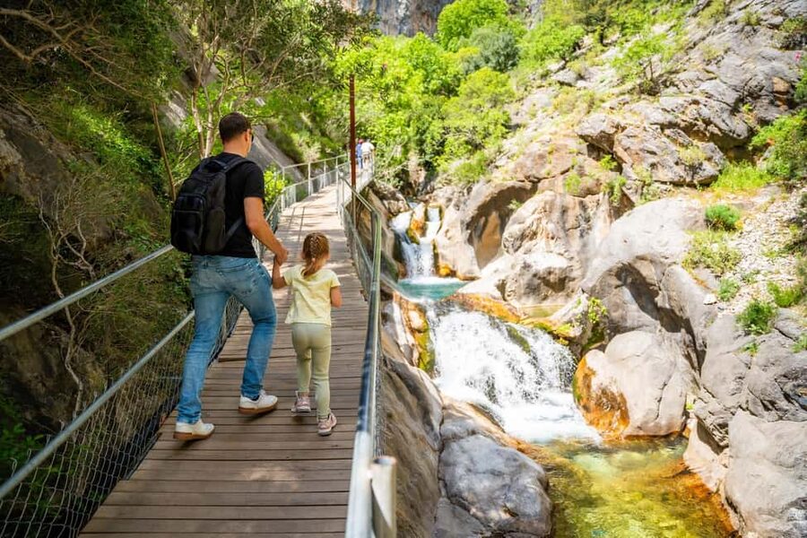 Alanya: 3-in-1 Sapadere Waterfalls, Dim Stream, & Cave Tour - The day at a glance