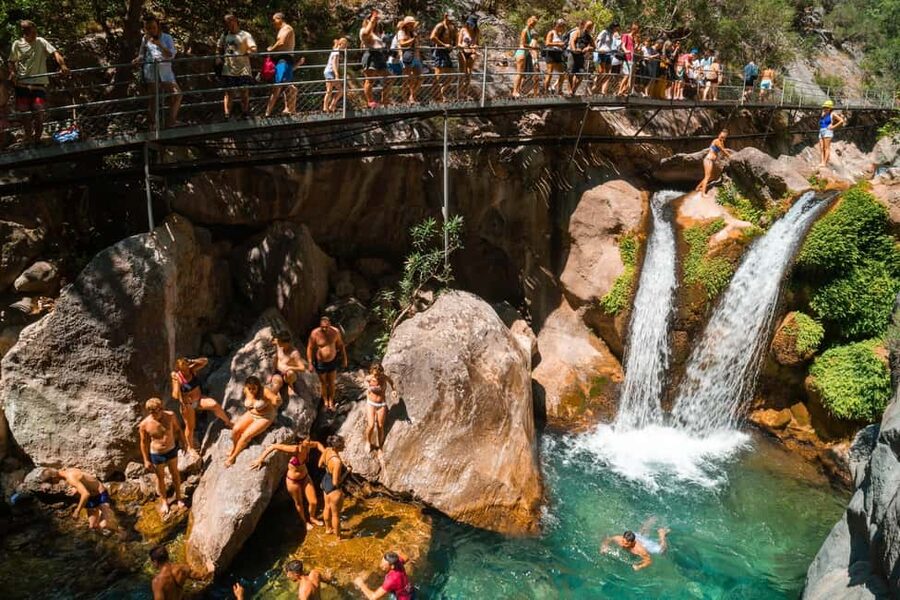 Alanya: 3-in-1 Sapadere Waterfalls, Dim Stream, & Cave Tour - The tropical fruit garden