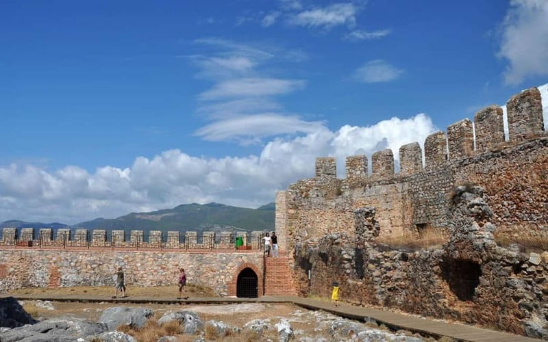 Alanya: Half Day Cable Car, Cave, Terraces&Sunset at Castle - Walking Up to the 13th-Century Castle