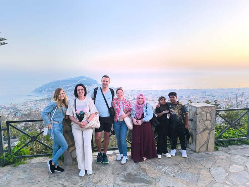 Alanya: Half Day Cable Car, Cave, Terraces&Sunset at Castle - Süleymaniye Mosque and the Old Bazaar Streets
