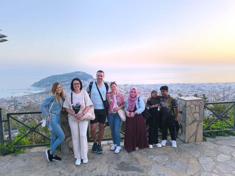 Alanya: Half Day Cable Car, Cave, Terraces&Sunset at Castle - Castle Views Across the Harbor and Taurus Mountains