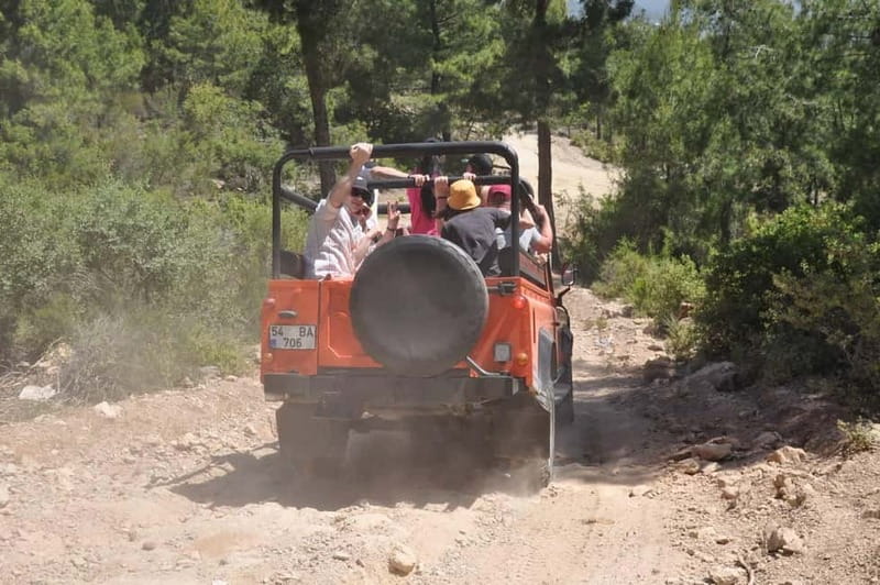Alanya Jeep Safari: Dim Cave, River & Nature Adventure - Lunch, pool, slides, and the Dim River finale