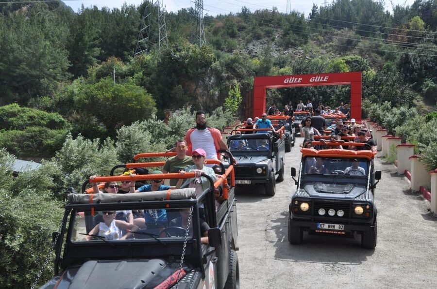 Alanya: Jeep Tour with Dim Cave, Waterfall with Dimcay Lunch - What the $35 price really includes