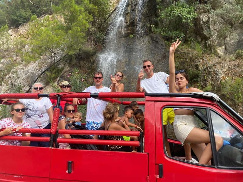 Alanya: Nature Adventure at Dim Cave & Dim River with Lunch - The open vehicle ride from your hotel