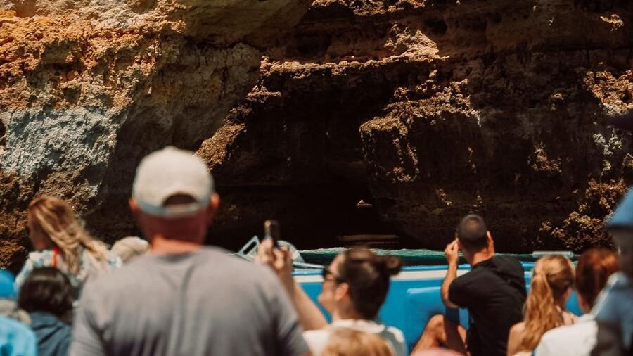 Albufeira: 2.5-Hour Dolphin Watching and Caves Trip - From Armação de Pêra to Marinha