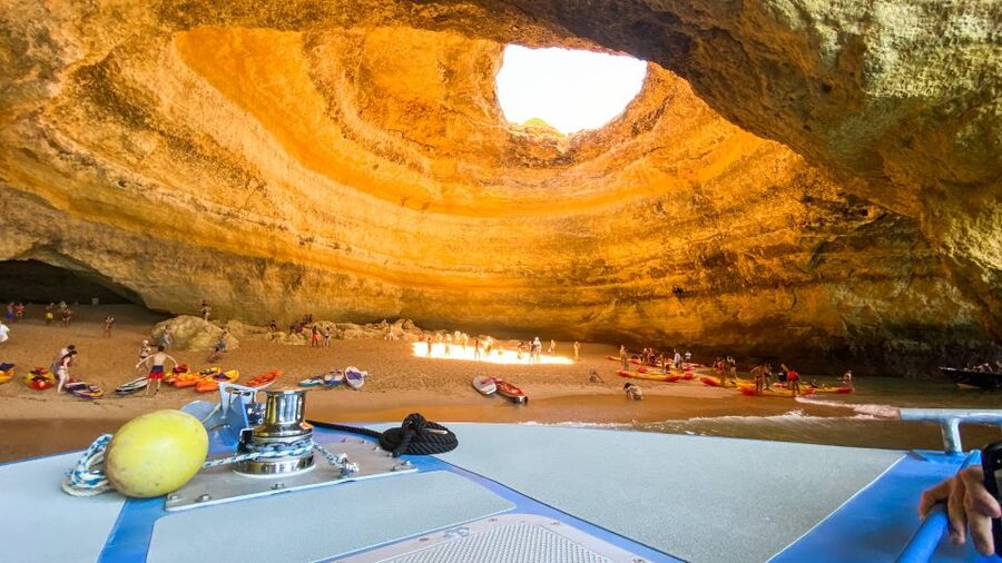 Albufeira: 2.5-Hour Dolphin Watching and Caves Trip - The dolphin search offshore