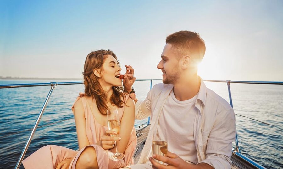 Albufeira: 3-Hour Benagil Caves & Coastline Tour - "Unwind" - From Albufeira Marina toward Benagil