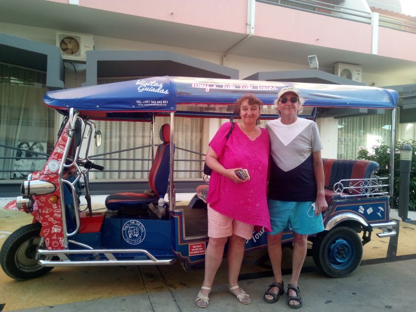 Albufeira: Benagil Caves & Senhora da Rocha Tour by Tuk Tuk - Carvoeiro’s cliffs, beaches, and coastal views