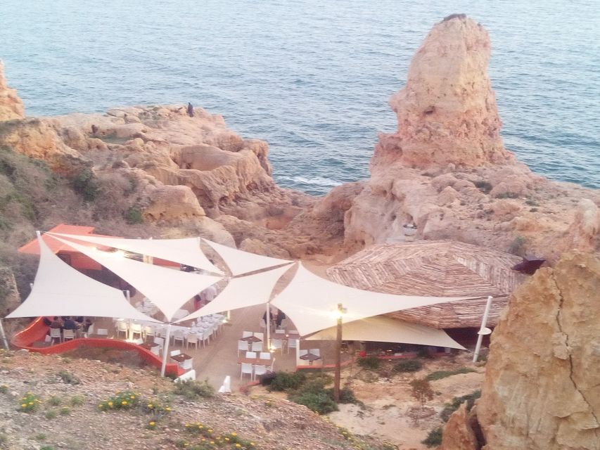 Albufeira: Benagil Caves & Senhora da Rocha Tour by Tuk Tuk - Seeing the Benagil Caves from above