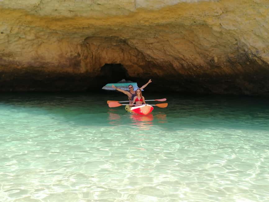 Albufeira: Secret Caves & Beaches Kayak Tour with Swim Stop - Starting at São Rafael Beach