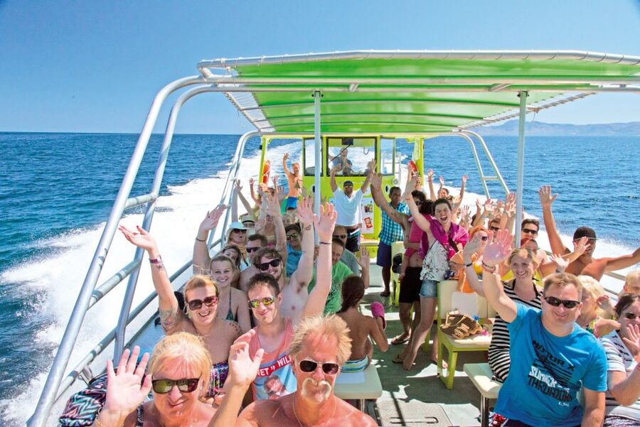 Alcudia: Caves & Coastline Boat Trip w/ Snorkelling - The two swim stops and snorkelling time