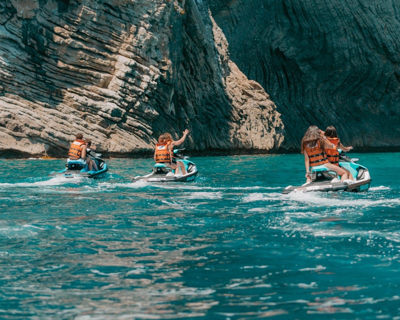 Alcudia: JetSki Tour Coll Baix beach & Caves (free Photos) - Price and value for two people