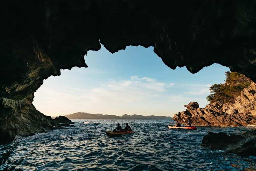 Alcudia: Kayak Tour with Snorkel & Sea Cave Swim - Snorkeling in northern Mallorca’s clear water