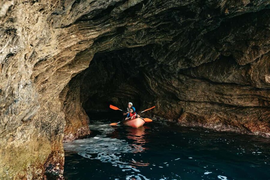 Alcudia: Kayak Tour with Snorkel & Sea Cave Swim - Who should book this Alcudia adventure?
