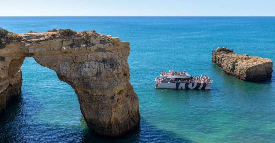 Algarve 3-Hour Caves and Coastline Boat Trip - Going Inside Benagil’s Cathedral Cave