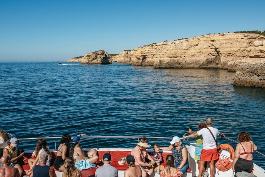 Algarve 3-Hour Caves and Coastline Boat Trip - A Swimming Stop in the Open Sea