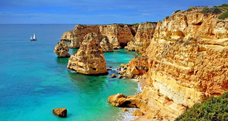 Algarve Adventures from Lisbon + Benagil Cave Boat Tour! - The Benagil boat ride
