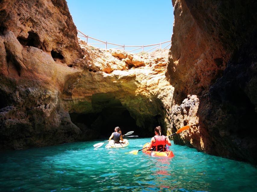 Algarve: Benagil Cave Sunrise Kayak Tour with Shower Use - Praia da Corredoura and Carvalho Beach