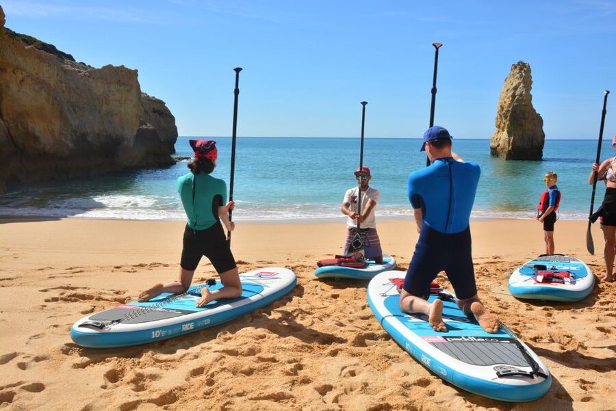 Algarve: Benagil Caves SUP Tour since 2016 - Who will enjoy this most?