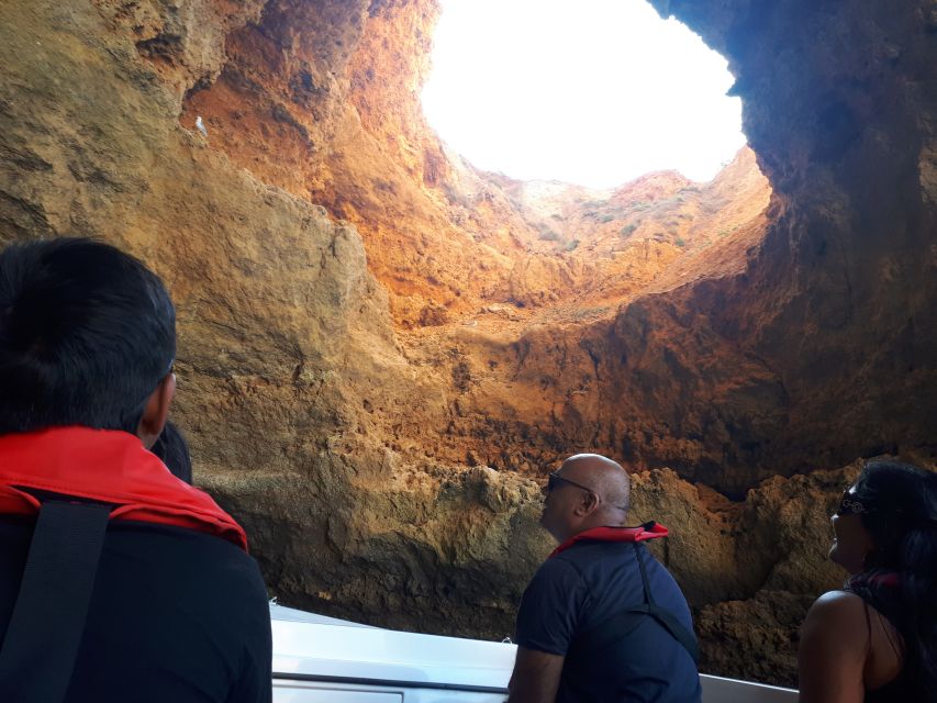 Algarve: Boat Trip to the Caves of Benagil - Paraiso, Carvoeiro, and Praia da Marinha