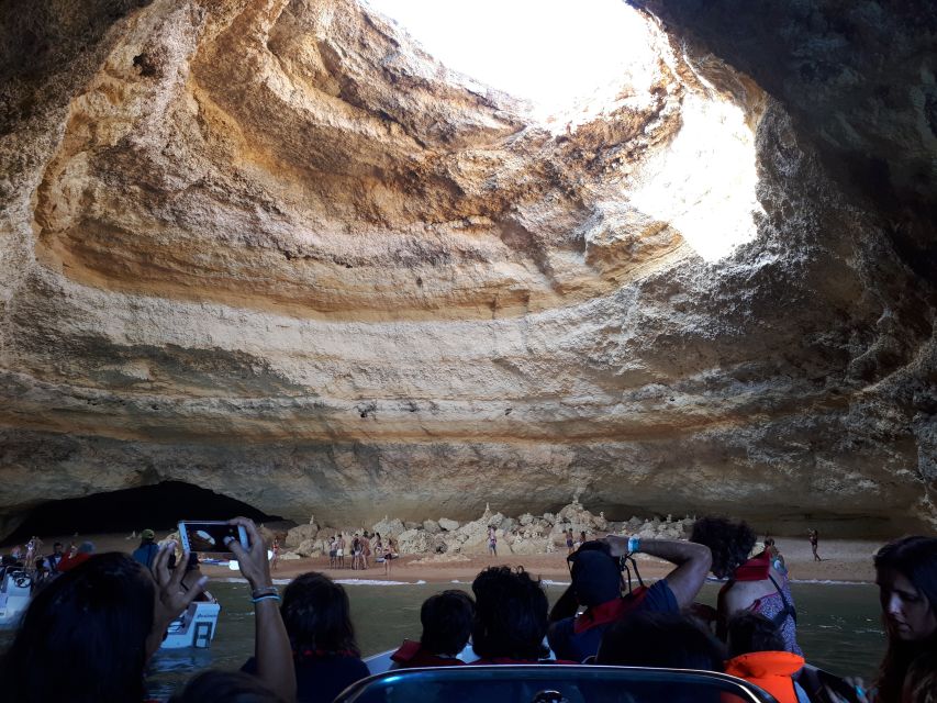 Algarve: Boat Trip to the Caves of Benagil - Entering more than 20 Algarve caves