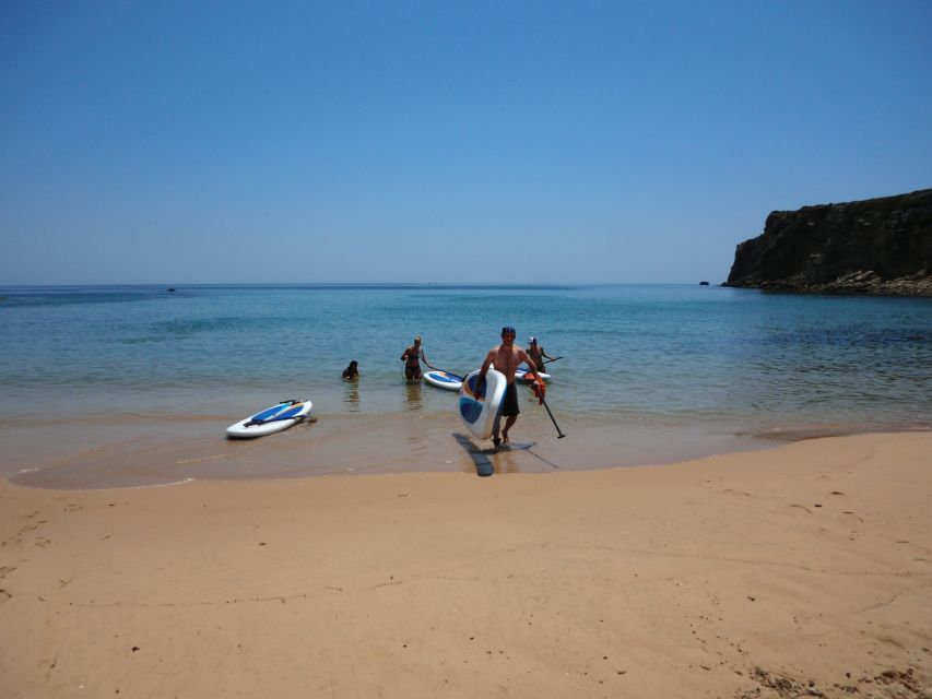 Algarve: Stand Up Paddle Tour w/ Snorkeling to Ingrina Caves - Paddling past caves and rock formations