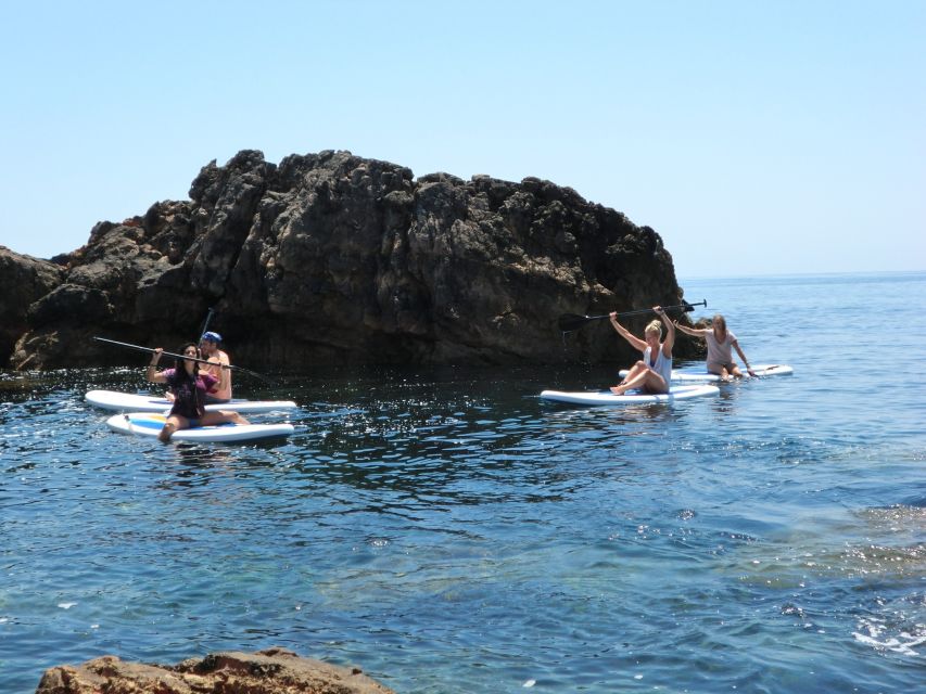 Algarve: Stand Up Paddle Tour w/ Snorkeling to Ingrina Caves - Meeting at Coastline Algarve