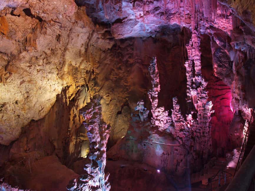 Alicante Santa Pola: Canelobre Caves, Busot, and Villajoyosa / Max. Group Size: 4 - Entering the Canelobre Caves at 560 meters