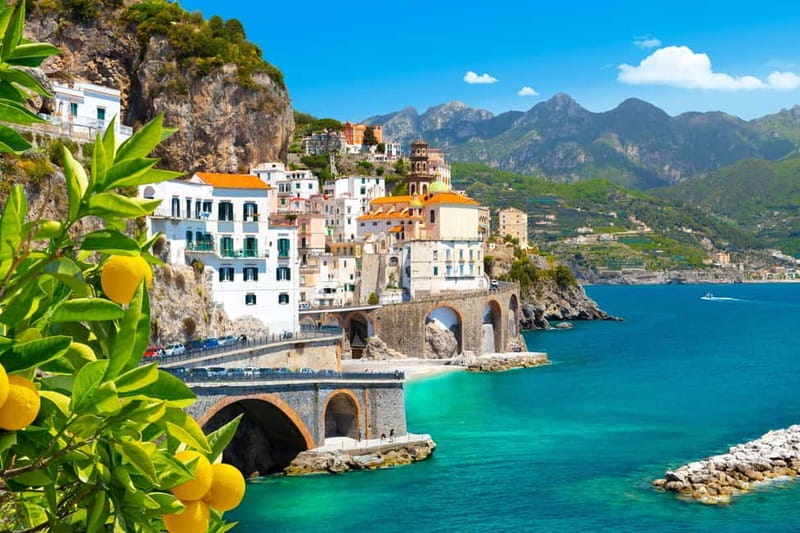 Amalfi: Boat Adventure Caves, Beaches, Snorkeling & Positano - Positano from the water, then on foot