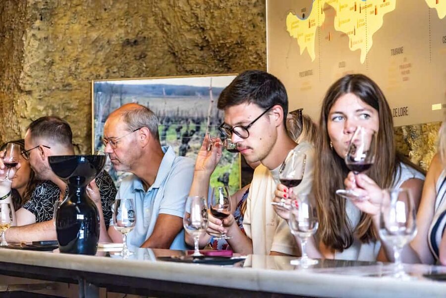 Amboise: Caves Ambacia Visit and Wine Tasting - Buying Bottles After the Tasting