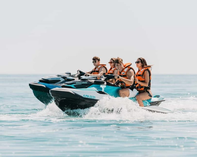 Andratx: Jet Ski Tour with Cave Visits and free Photos - Inside s’Argilau Cave with the camera ready
