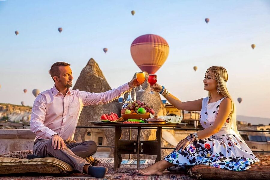 Antalya: 2-Day Guided Cappadocia Tour with Cave Hotel Option - Sunrise balloons: spectacular, optional, and weather dependent