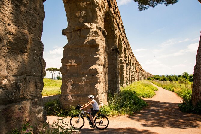 Appian Way, Catacombs and Aqueducts Park Tour with Top E-Bike - The Appian Way changes character
