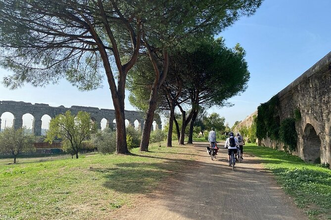 Appian Way, Catacombs and Aqueducts Park Tour with Top E-Bike - Catacombs of San Callixtus and San Sebastiano