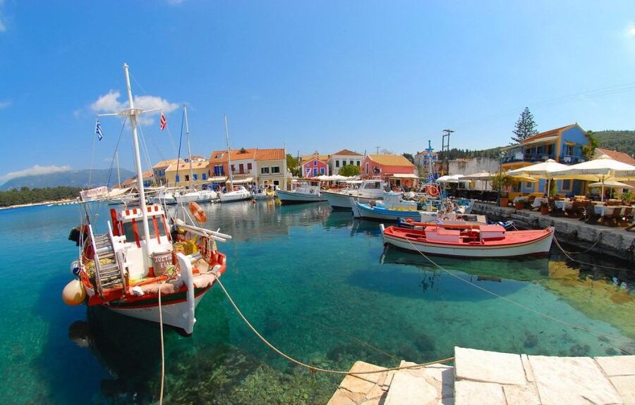 Argostoli: Explore Fiskardo, Myrtos Beach, Melissani Cave - Fiskardo: a polished harbor with old island character