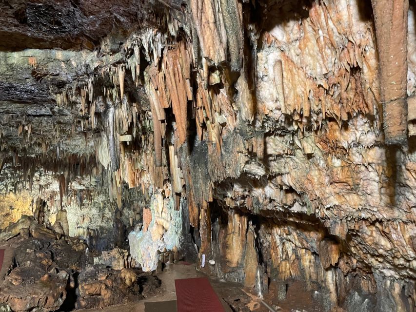 Argostoli: Melissani Lake, Drogarati Cave, and Myrtos Beach - The guides and the ride between sights