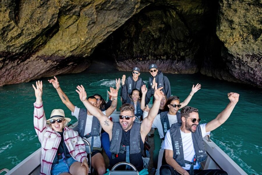 Armação de Pêra: Benagil Caves and Secret Beaches Boat Trip - Benagil Cave as the final highlight