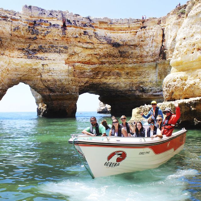 Armação de Pêra: Guided Boat Tour of Benagil's 15 Best Caves - From Rock Lady Chapel to Praia Nova Tunnel