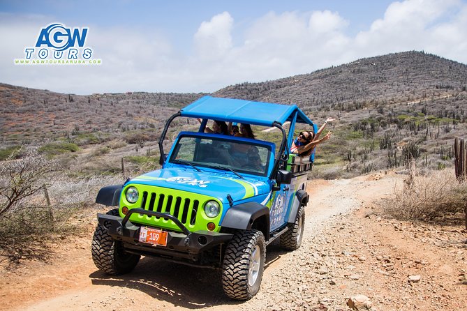 Aruba Jeep Tour: Natural Pool, Caves and Baby Beach Adventure - The Natural Pool: Great Setting, Demanding Access