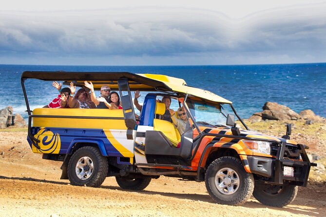Aruba Natural Pool and Indian Cave Rugged Jeep Safari - Starting in Oranjestad at 7:45 AM