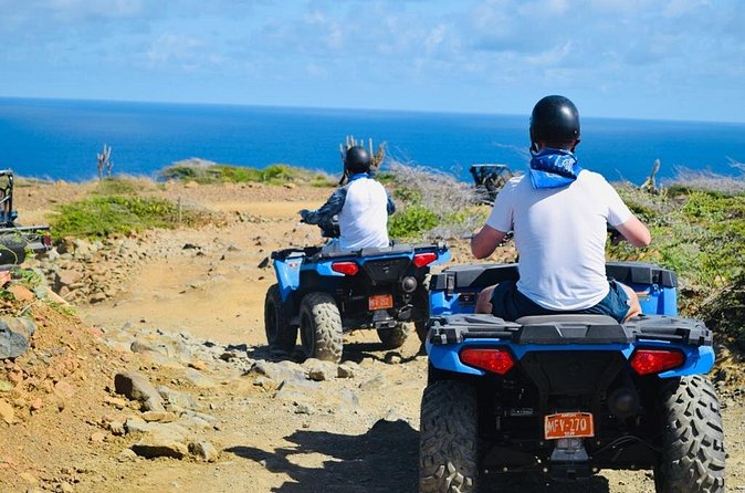 Aruba Off-Road ATV Tour with Cave Pool Swim - The Natural Pool and Cave Swim