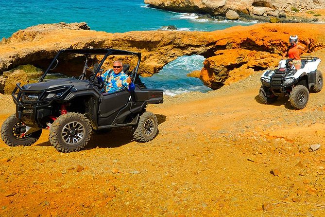 Aruba UTV, ATV Adventure to Secret Beach and Cave Pool - Starting at Bushiri Karting Speedway