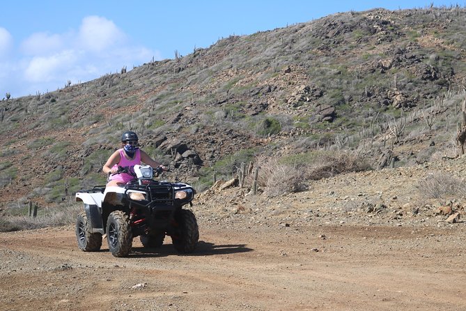 Aruba UTV, ATV Adventure to Secret Beach and Cave Pool - Natural Bridge and volcanic rock