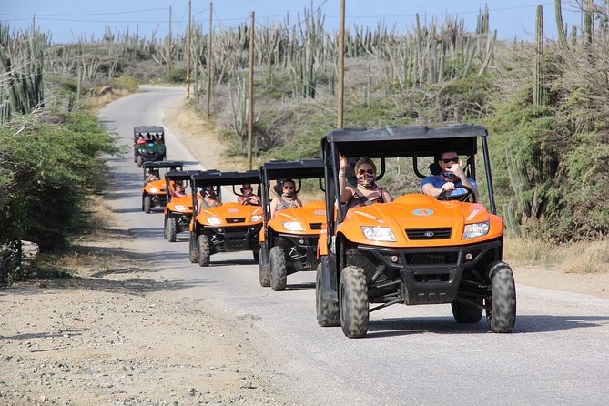 Aruba UTV Tour with Natural Cave Pool and Cliff Jumping - Baby Natural Bridge and Wariruri Bay show Aruba’s rough edge