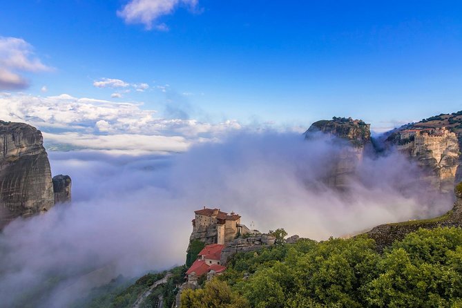 Athens: Meteora Monasteries, Caves & Coastal Stopovers with Lunch - Agios Stefanos for easier access